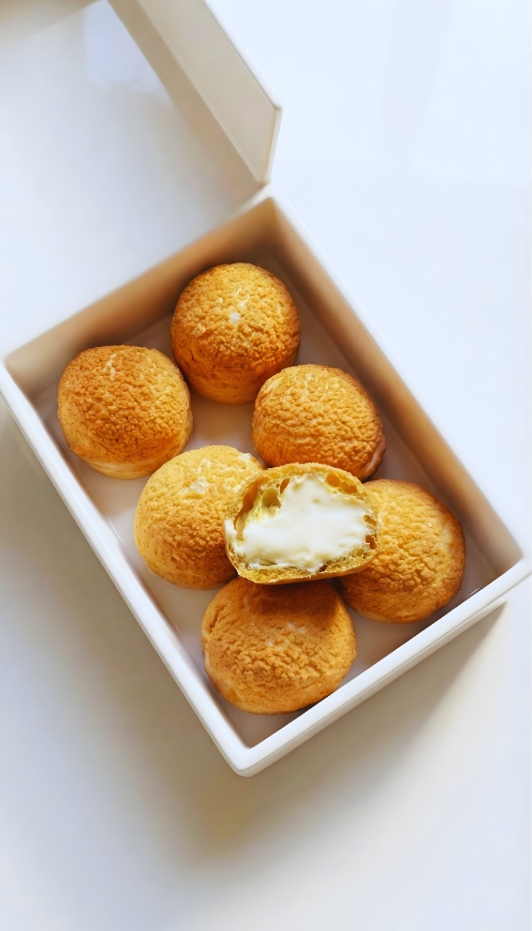 Madagascan Vanilla Choux
