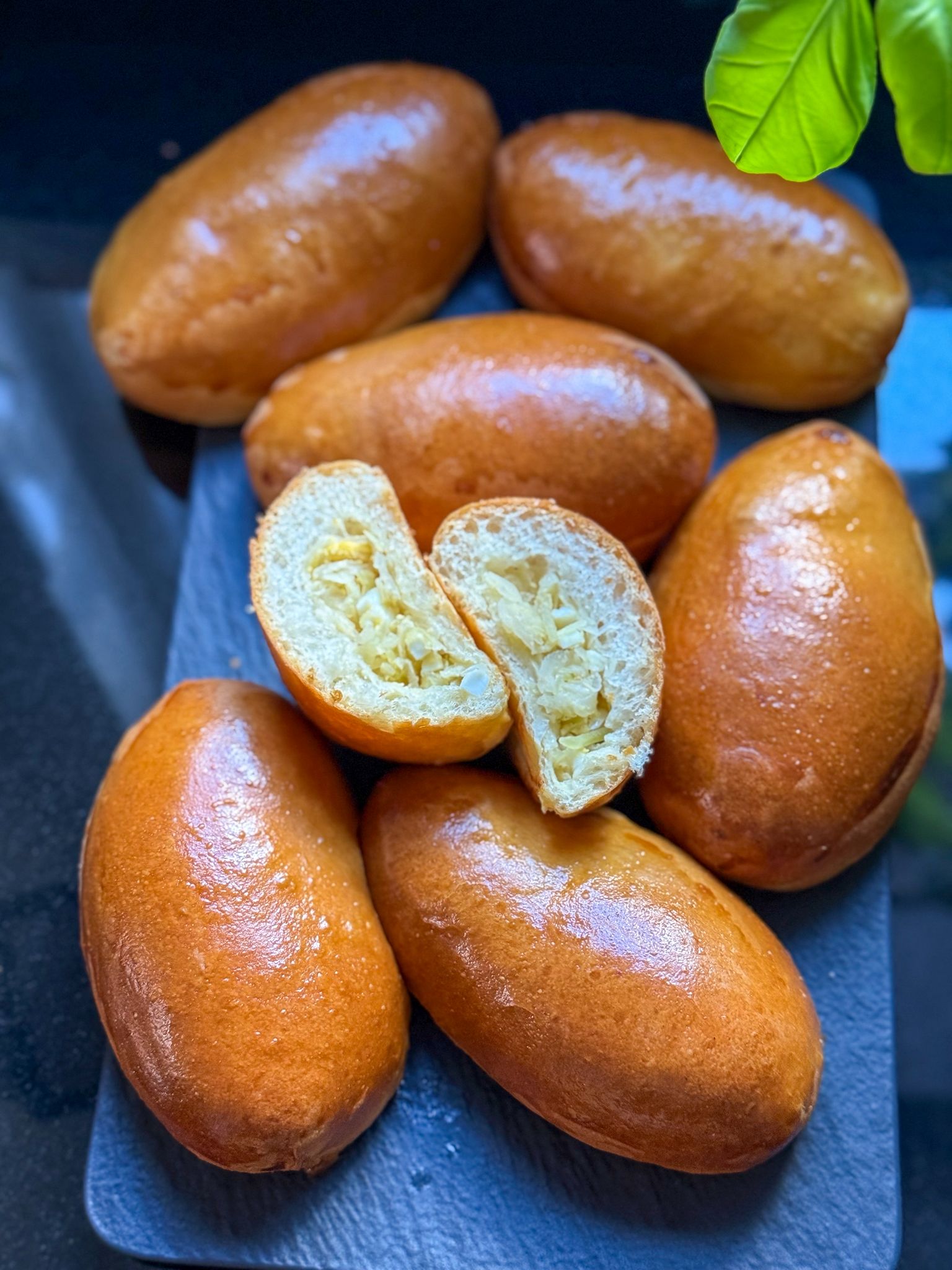 Cabbage and Egg Pies